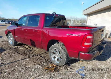 2022 Ram 1500 Big Horn 4X4 5'7 Box from USA, damaged, VIN 1C6SRFFT6NN449476